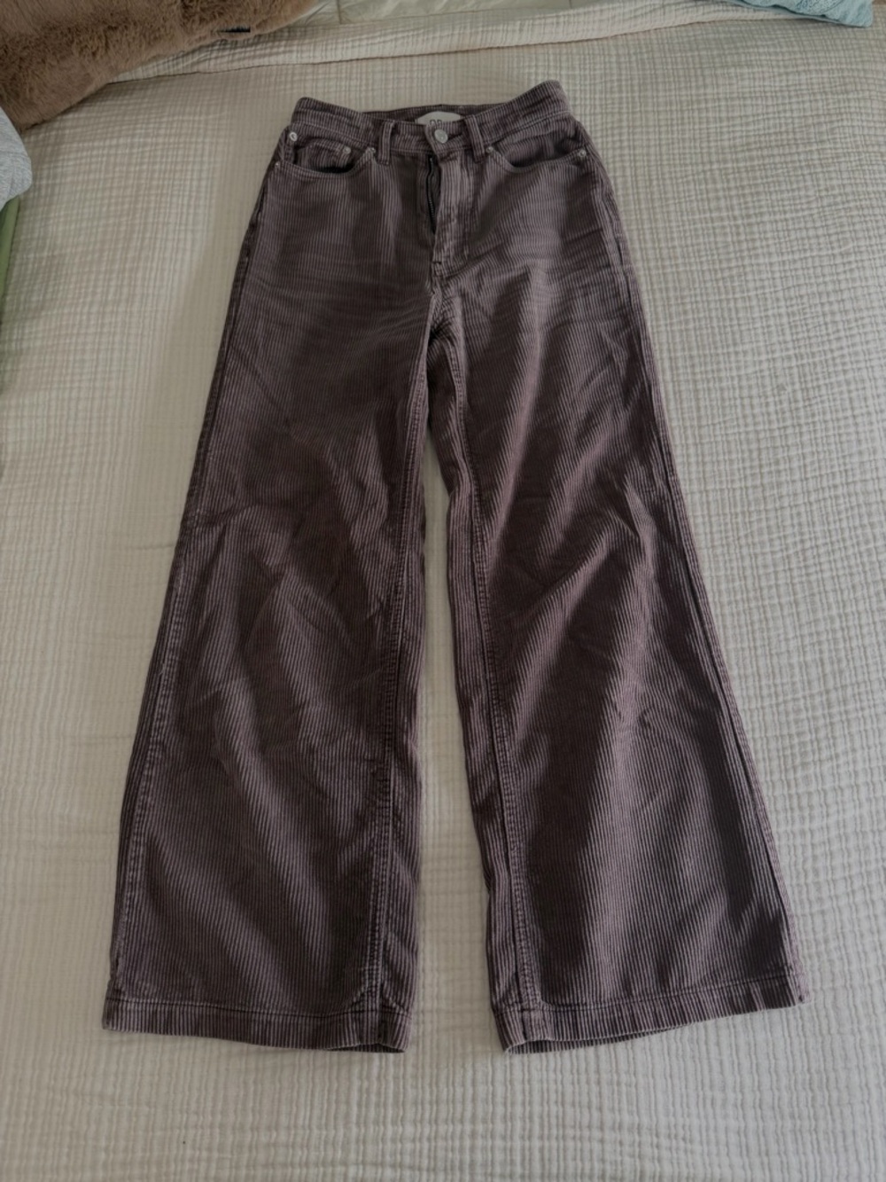 BDG Brown Corduroy High-Rise Pants